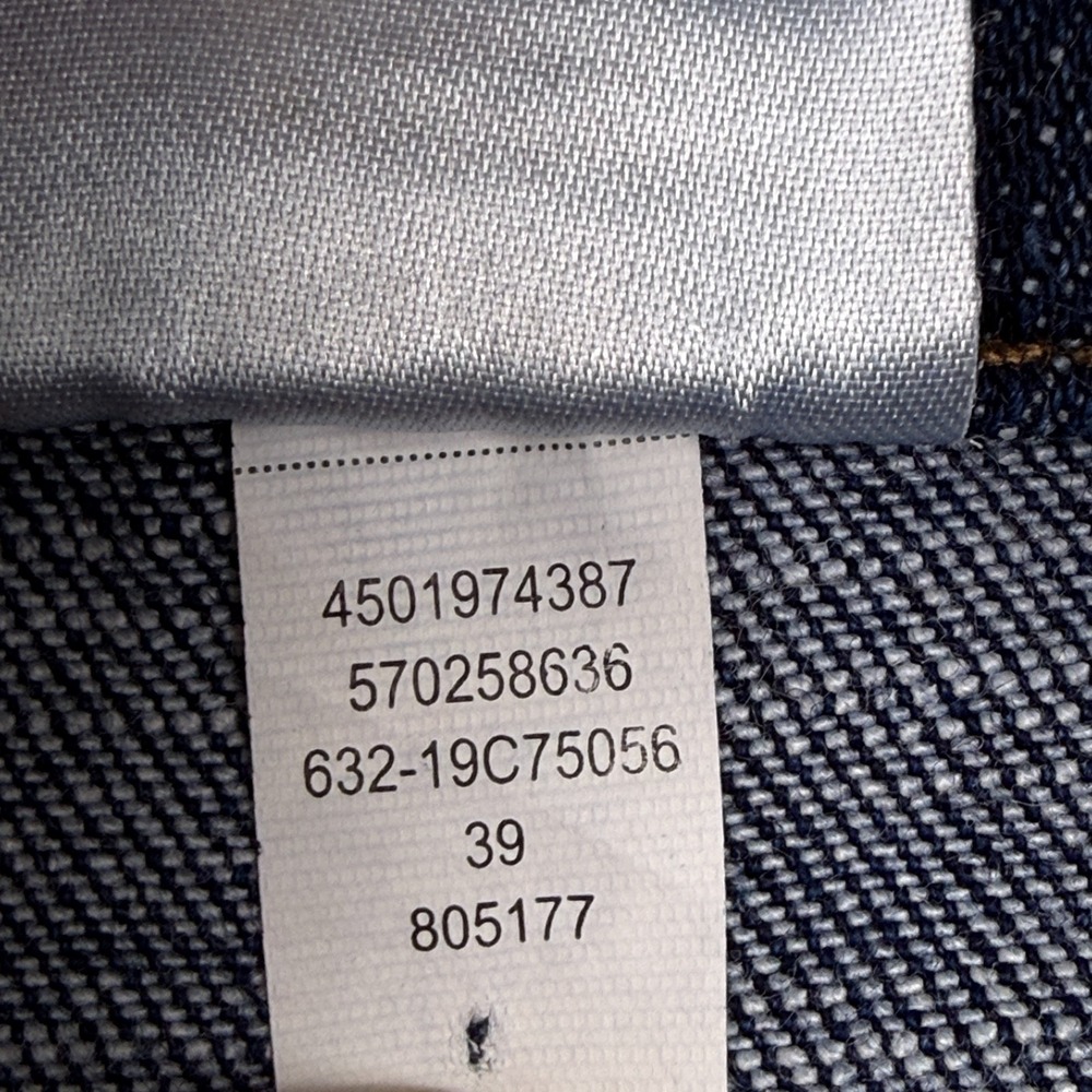 Chicos So Slimming Girlfriend Slim Leg Crop Jean US Size 14P 2.5P Mid Rise Denim - Picture 8 of 16